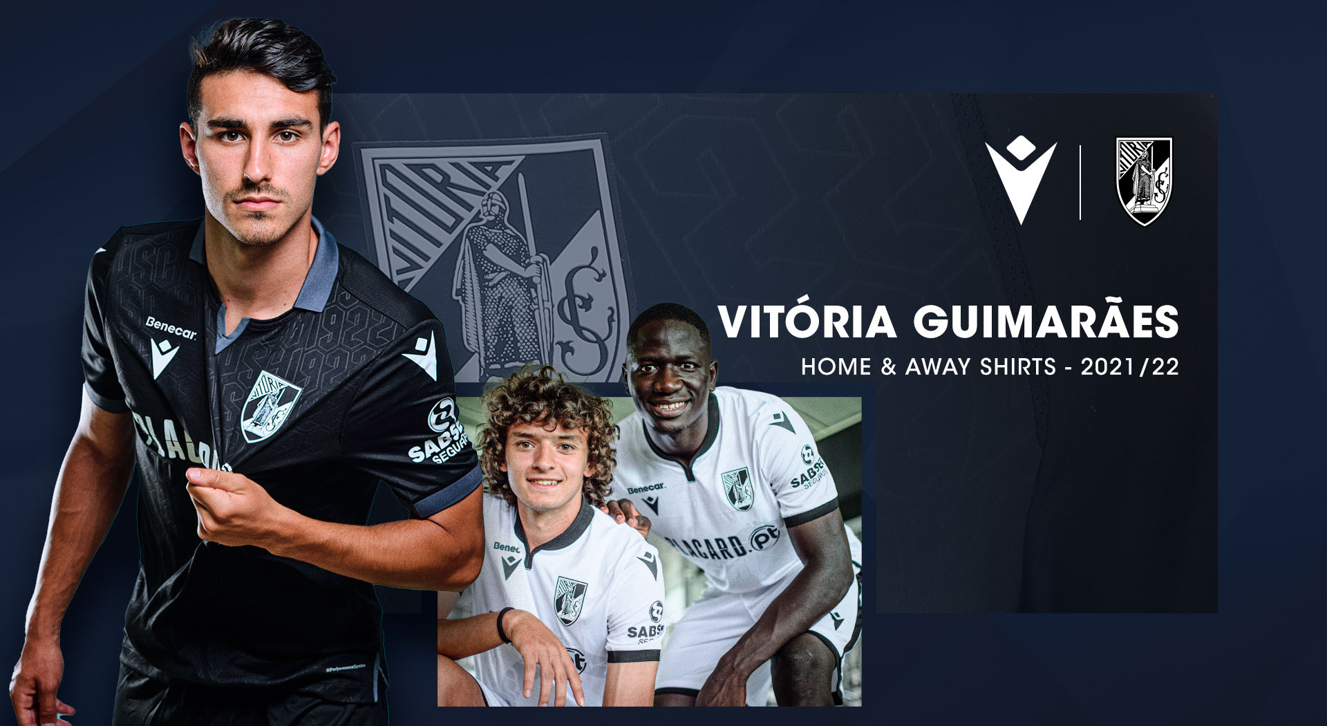 THE PRIDE OF THE CITY WHERE PORTUGAL WAS BORN AND THE CLUB'S HISTORY ON THE NEW VITÓRIA S.C. JERSEYS